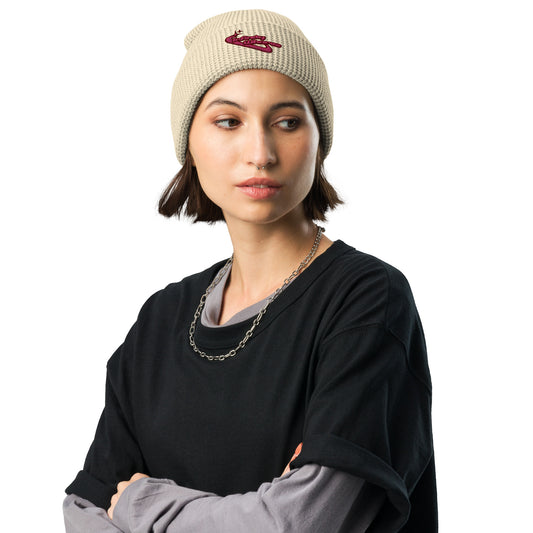 Infinity Whores Pink Logo Waffle Beanie